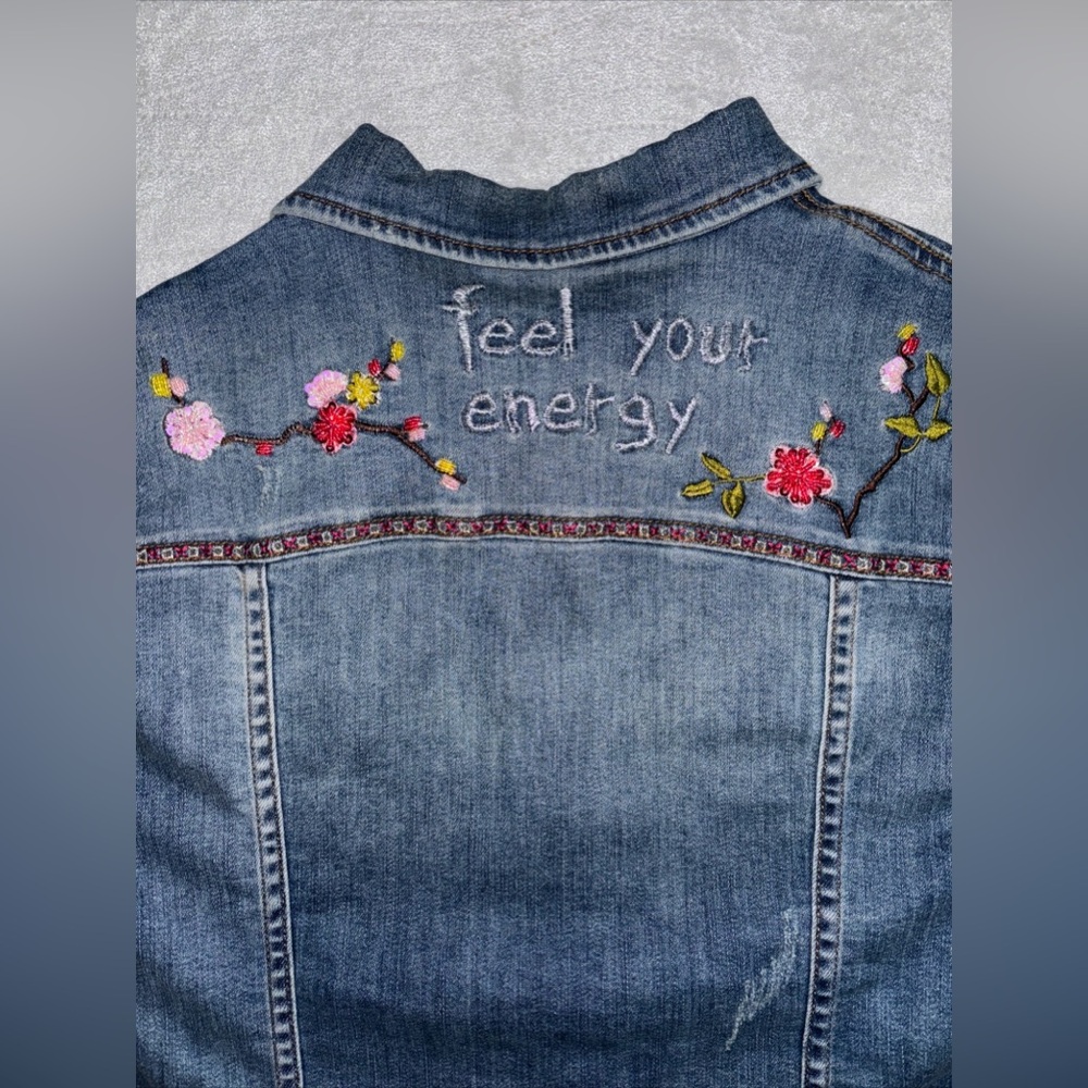 Desigual denim jacket-RARE FIND - Picture 7 of 8